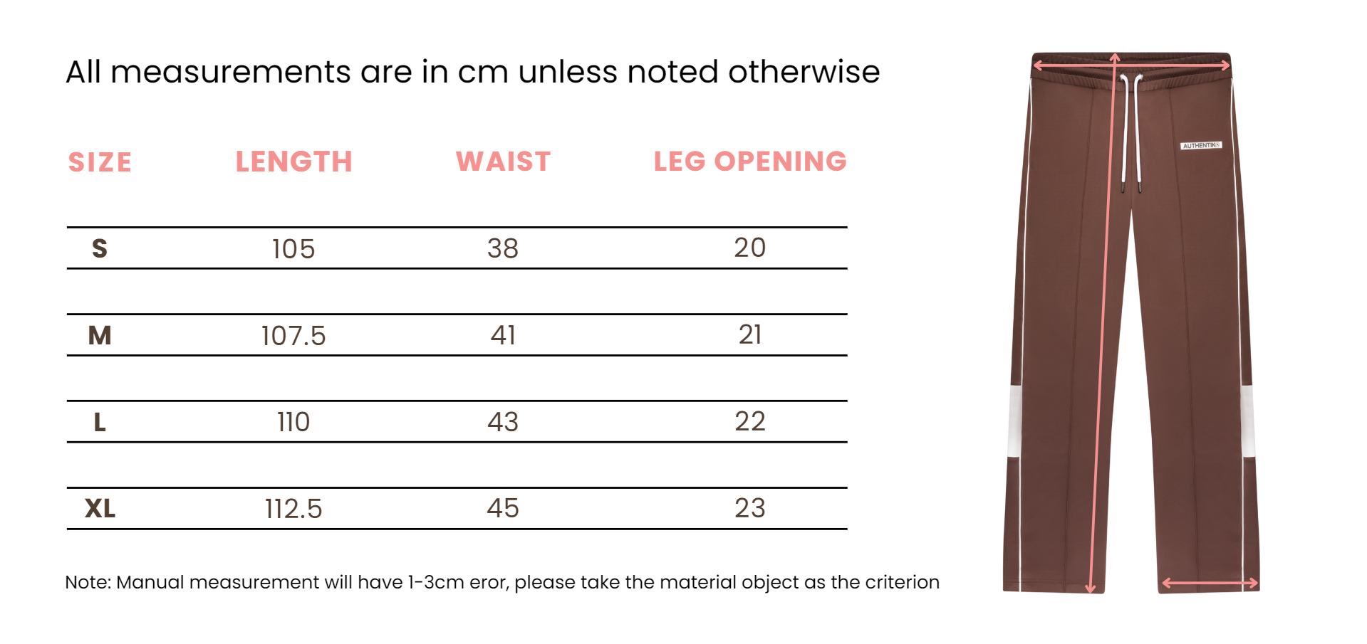 Size Guide